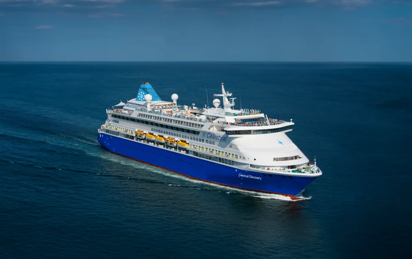 Celestyal Discovery at sea
