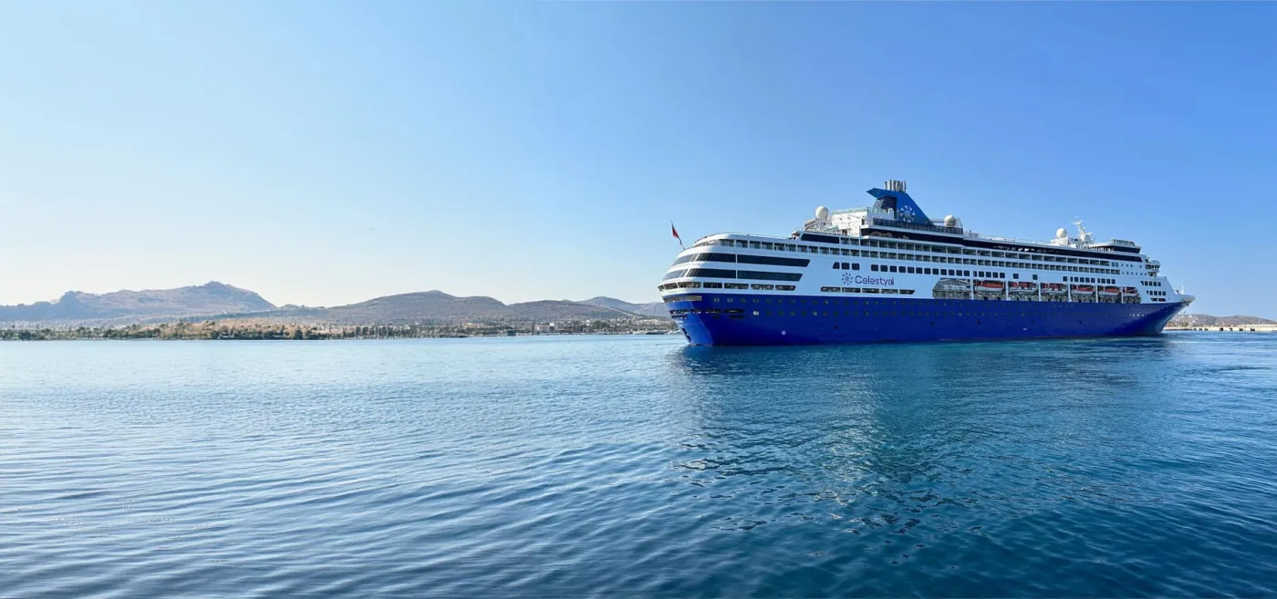 Celestyal Journey alongside at Lavrion