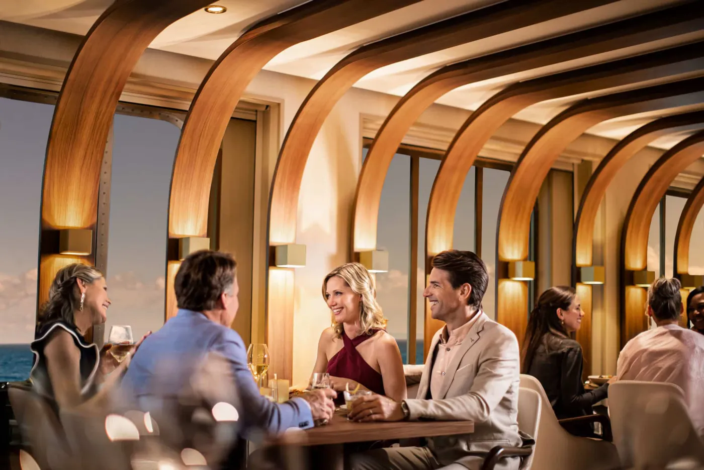 Diners at Onda by Scarpetta on Norwegian Encore