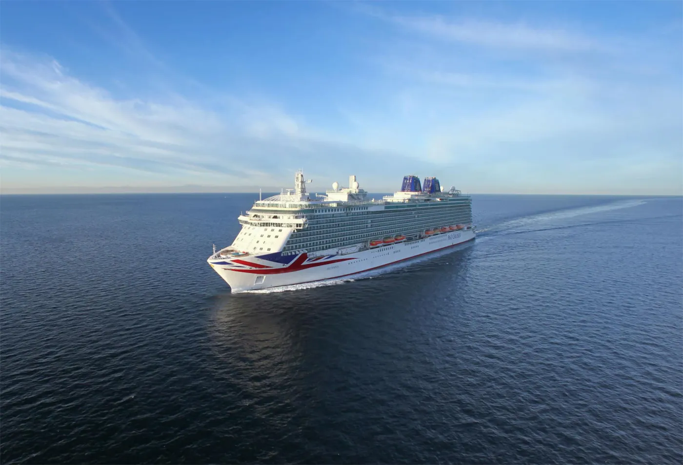P&O Cruises Britannia at sea